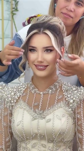 how is my engagement bride's transformation?We liked it very much,what about you?#engagementbride