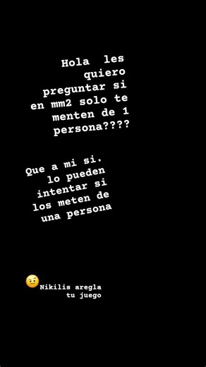 no se si solo a mi