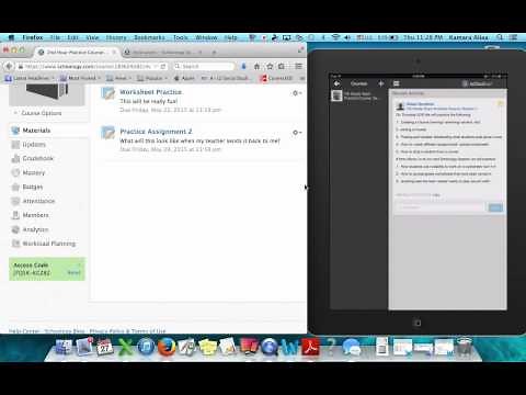 Schoology How To - Add & Delete Students From Courses