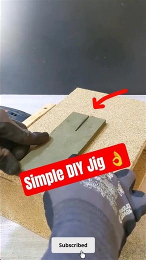 How to Build a Precision Wood Guide Tool | Genius Woodworking Idea #shorts