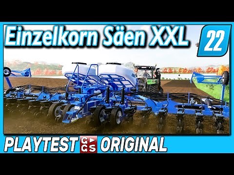 XXL Überraschungs Sämaschine 🚜 LS22 PlayTest [s22e143]