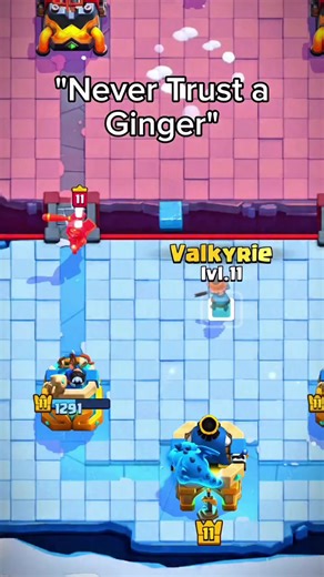 Power of Valkyrie #clashroyale
