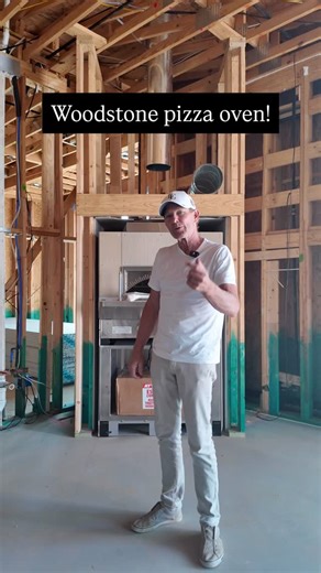LE Construction LLC on Instagram: "The Woodstone pizza oven is now set in place, installed with a precise two-inch clearance. Every detail is measured to meet safety standards while delivering a centerpiece built for both performance and luxury living. #leconstructionllc #fyp #homebuilder #luxuryhomes #foryou #customhomes #pizza #pizzaoven #construction #design"