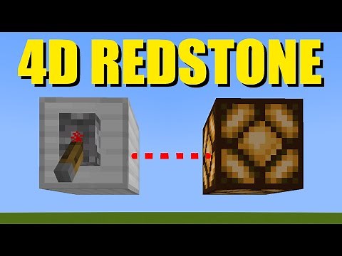 This mod turns Redstone 4D!