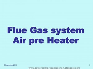 Flue Gas system Air pre Heater - SlideServe