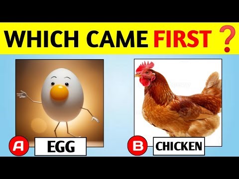 Which Came First Quiz 🥚🐔 | Fun Trivia Challenge | Test Your General Knowledge!