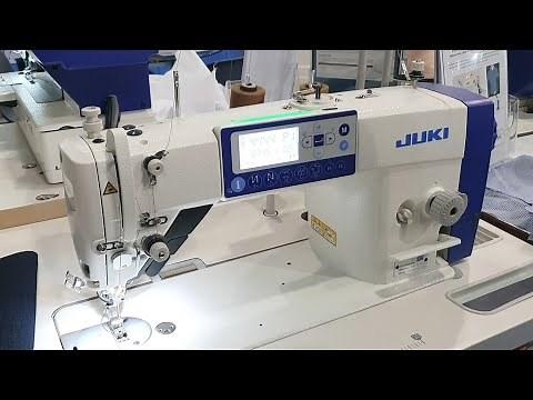 The technology of a new industrial straight stitch sewing machine - JUKI DDL8000