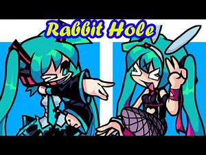 Friday Night Funkin' RABBIT HOLE ラビット ホール | Hatsune Miku Vs Boyfriend (FNF Mod) (BF's Big Sister)