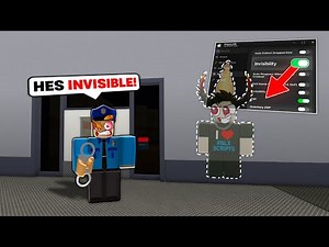 I Used HACKS To Become INVISIBLE In Prison Life Script!