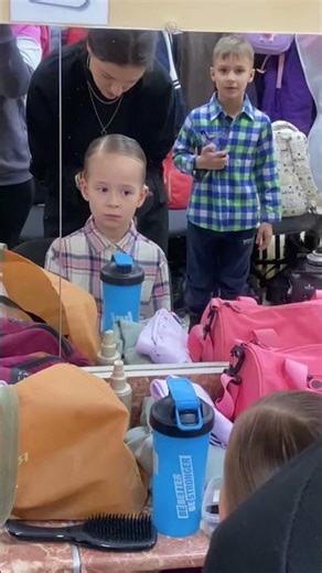 Ballroom Dance Competition Day Part 1 | Hair Styling and Preparation #Shorts #ballroom dance