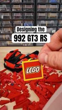 Day 2 of designing the Porsche 911 GT3 RS in Lego! #moc #prototype #lego #legoporsche