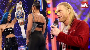 18K views · 265 reactions | Adam Edge Copeland and Roman Reigns faced off on WWE SmackDown en route to WWE WrestleMania 37, Bianca Belair went mid-evil on Reginald, and Big E retained the Intercontinental Title. Here's Sportskeeda's Rick Ucchino with the Good, Bad, and Ugly from this week's Smackdown! Subscribe to SK Wreslting on YouTube: https://youtu.be/Phe5v5AdgX8 | Sportskeeda Wrestling | Facebook