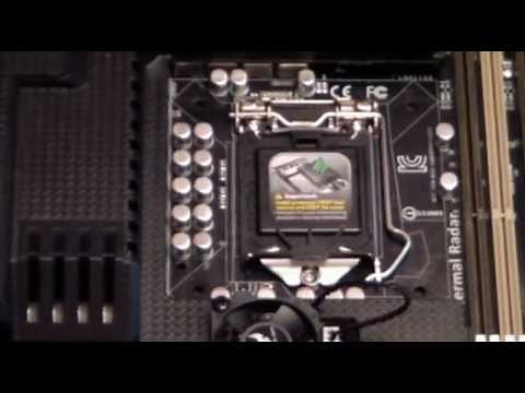 How To: Install Sabertooth Z77 Motherboard fans and CPU