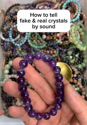How to Identify Real Crystals Using Sound