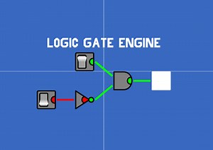 Logic Gate Engine by MrWhimble (Lewis)