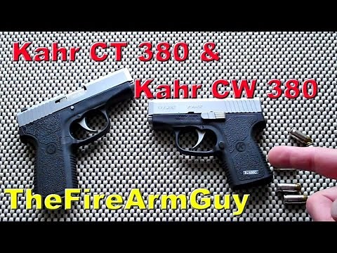 Kahr CW380 & Kahr CT380 - Ultra Subcompact CCW - TheFireArmGuy