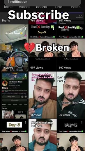 heart broken support.....#love #sadsong #sadstatus #couple #trending #comedy #viralvideo