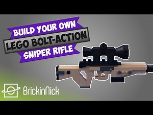 How to build a LEGO Bolt Action Sniper Rifle | Fortnite | MOC Tutorial