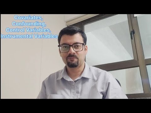 Covariates, Confounding, Control, Instrumental Variables- Know them All !