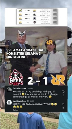MEME MPLID RRQ VS GEEK