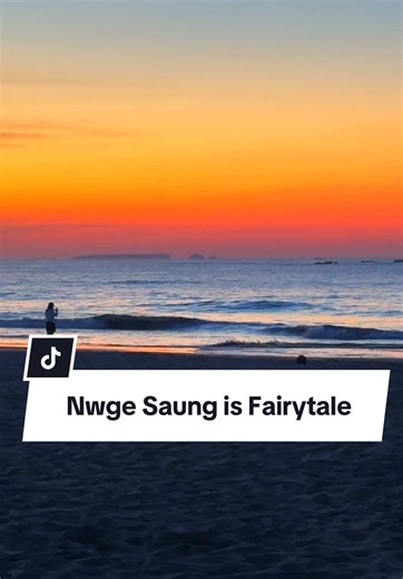 Sunset Magic at Ngwe Saung Beach in Myanmar