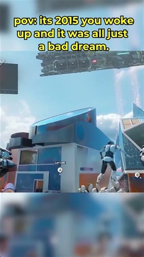 pov its 2015 and you find the giant spaceship on Nuketown in Black Ops 3 #cod