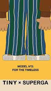 TINY x SUPERGA A classic reinvented. A collaboration made for the timeless. Meet the new TINY x SUPERGA collection: effortless design, soft tones and the everyday comfort kids need to explore with style. Forever iconic. Forever TINY. | tinycottons