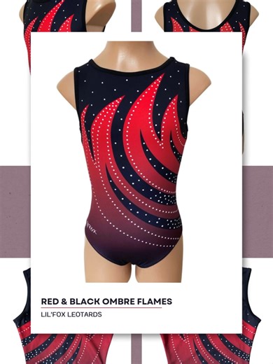 Fierce colour, dramatic fade and serious attitude — Red and Black Ombre Flames sets the floor on fire 🔥❤️🖤 📣 Follow & shop 📘 Facebook: Lil’Fox Leotards 📸 Instagram: @lilfox_leotards 🎵 TikTok: @lilfoxleotards 🌐 Website: www.instalinks.com/lilfox #lilfoxleotards #leotard #leolove #gymnastics #gymnast #acrobat #gymgirl #ootd #outfit #outfitideas #customized #customdesigns #sports