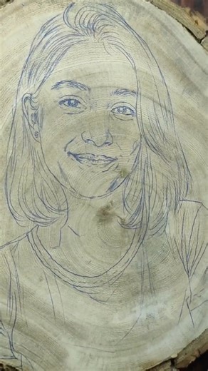 Chhayank Netam | Image Transfer In Wood.. #woodburning #pyrography #woodburníngart #artofpyrography | Instagram