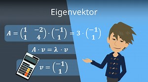 Eigenvektor · einfach erklärt, Schritt für Schritt