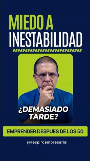 La verdad sobre la inestabilidad que nadie te dice #realidad #negocios #mayores