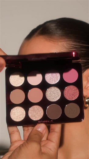 Morphe on Instagram: "It’s giving thanksgiving cranberry❤️ Featuring the ✨NEW✨ limited edition Naughty Eyeshadow Palette exclusively in our holiday collection (PLUS it’s 25% off right now on morphe.com for Black Friday 🎁)"