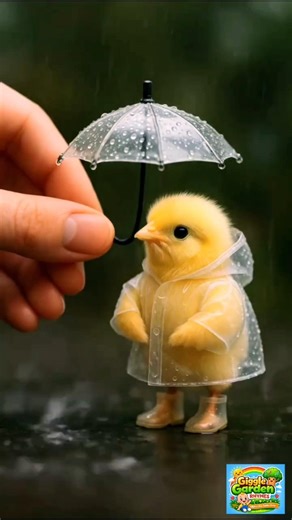 Funny Bird Running in the Rain 🐦🌧️ | Cute 3D Animation Short