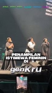 Yang ramai nantikan, penampilan istimewa Feminin dengan lagu Untukmu di Hari Ke 4 @gen.kru ! 😍 #GenKRU | ERA (Malaysia)
