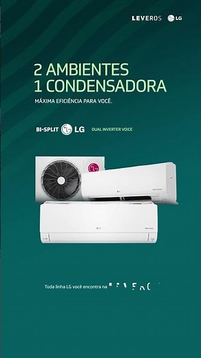 LG Bi Split: Climatize Dois Ambientes com Máxima Eficiência