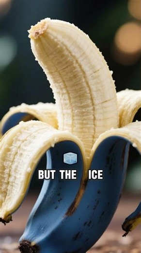 The Blue Banana is a LIE !!!🍦🍌#fruit #bluejava #icecreambanana
