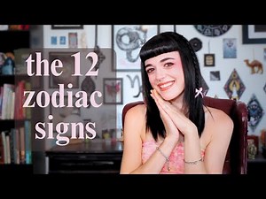 THE 12 ZODIAC SIGNS: learn astrology course 101 ep.3