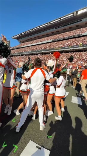 University of Miami Cheerleading on Instagram: "IT’S GREAT TO BE A MIAMI HURRICANE 🙌🙌🙌 #GoCanes #ItsAllAboutTheU #MiamiHurricanes"