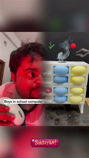 Girls vs Boys in school computer lab 😂😂 #shorts #funny