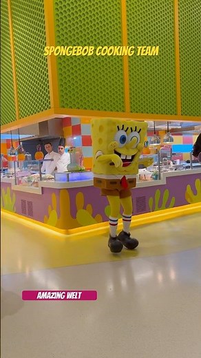 Spongebob cooking team