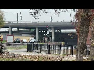 Amtrak Capital Corridor arriving at Sacramento Valley Station in Sacramento,CA