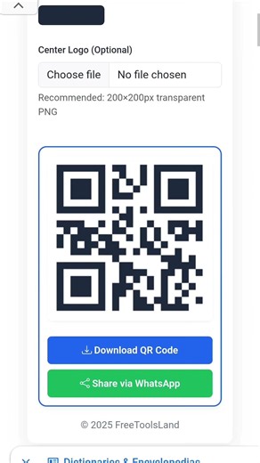 Generate QR code easily #qrcode #tools #freetools #techroh