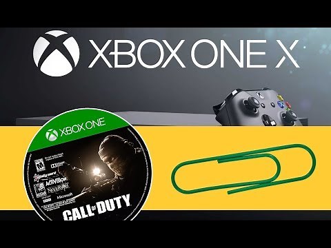 Xbox One X - Get Your Stuck Disc Out - Manual Eject