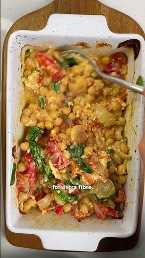 Baked Feta Chickpeas (One-Pan, Comforting & Gut-Loving)