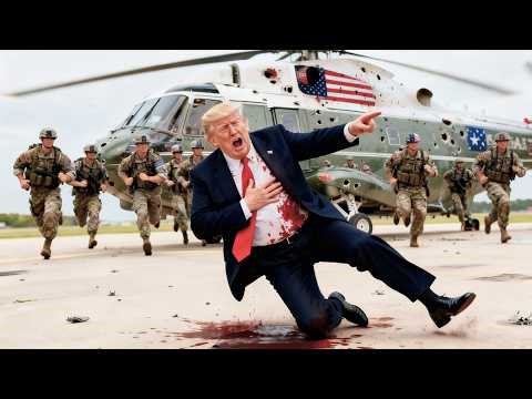The US President and 7 Ministers Tried to Escape by Helicopter! But This Is What Happened