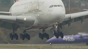 3.7M views · 35K reactions | Extreme Windy landing! Close up Airbus A380 https://youtu.be/qi92Va9XuX8 ©Flugsnug.com | AV8OR | Facebook