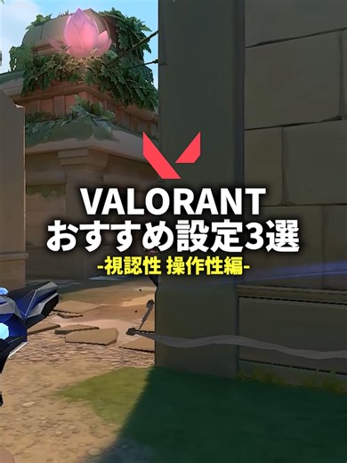 VALORANTおすすめ設定3選でゲームを強化✨️