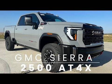 2024 GMC SIERRA 2500 AT4X (THUNDERSTORM GRAY)