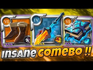 flame walker with assassin shoes is insane | Albion Online | Solo mists | Profit!