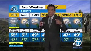 RAIN JUST GETTING STARTED: The wet weather is pumping into Southern California right now and thunderstorms and lightning strikes may be part of the mix over the next 24-48 hours. Danny Romero has your full forecast, including where the heaviest downpours are happening. https://abc7.la/2x6iaLj | ABC7